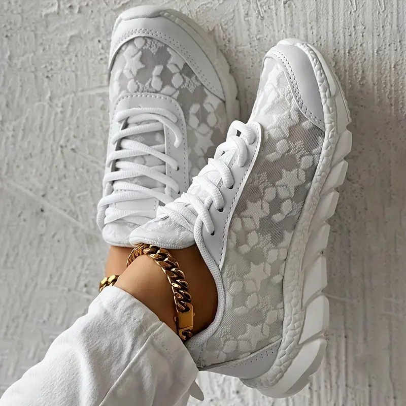 Women's Lace Mesh Sneakers