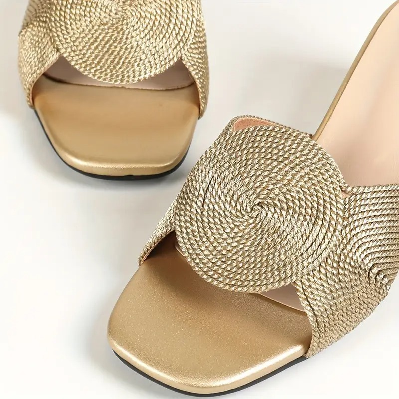 Women's Woven One-footed Sandals