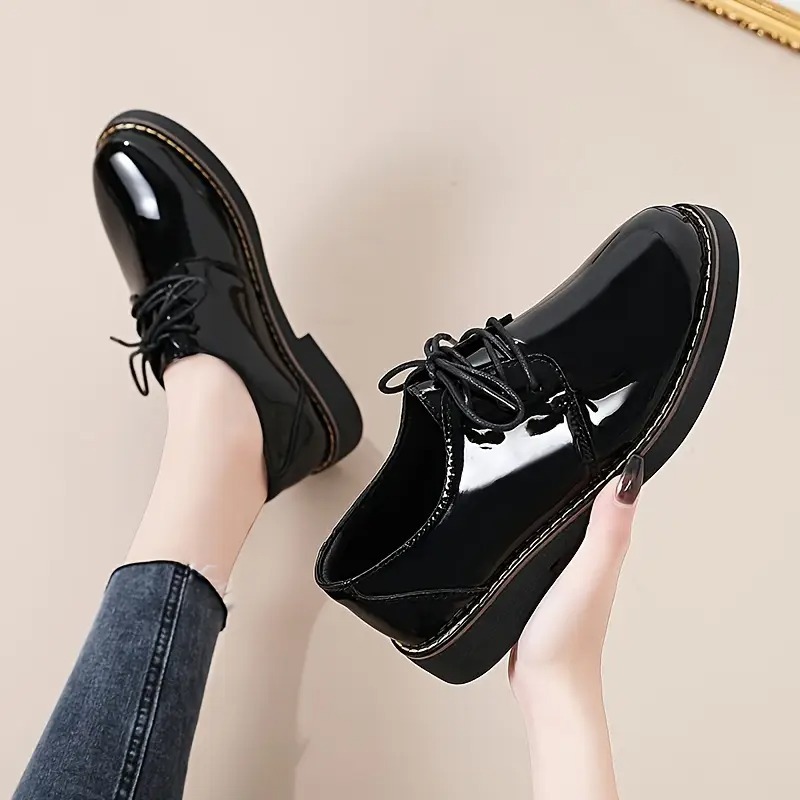 Women'S Synthetic Cover Oxford Shoes