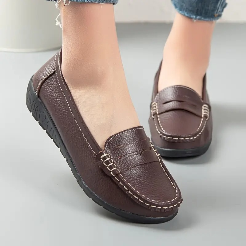 Comfortable Walking Flat Loafers
