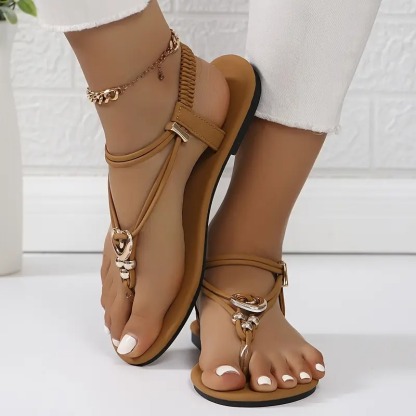 Women's Heart Thong Sandals