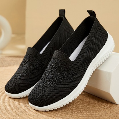 Women's Rose Breathable Flat Shoes