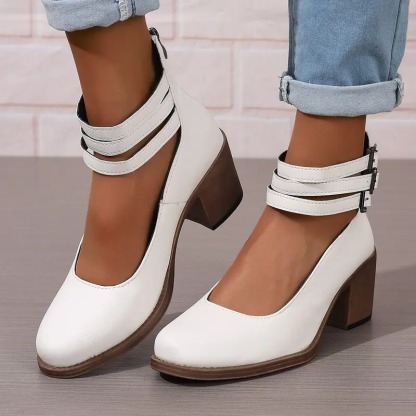 Women's Stylish Chunky Block Heels