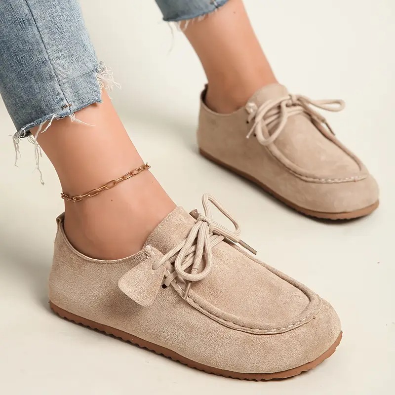 Women's Soft Lace-Up Loafers