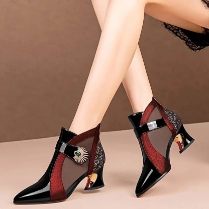 Women's Colorblock Trendy Mesh Shoes