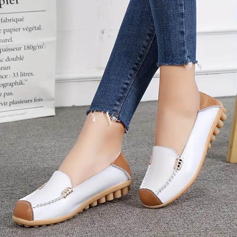 Leather Low Top Casual Shoes