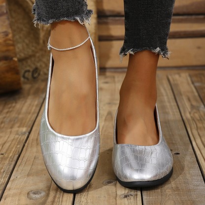 Women's Faux Leather Loafers