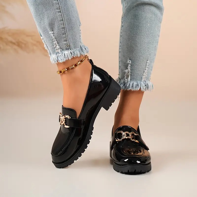 Women's Buckle Slip-on Loafers