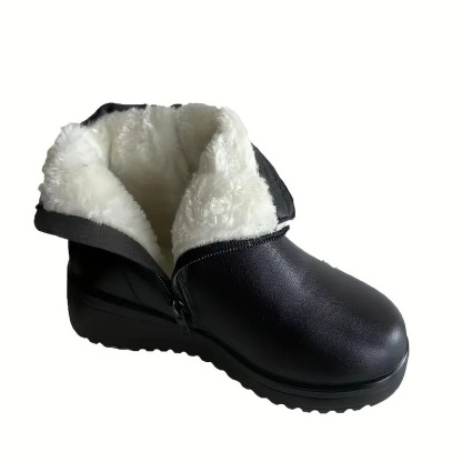 Women's Solid Color Minimalist Boots