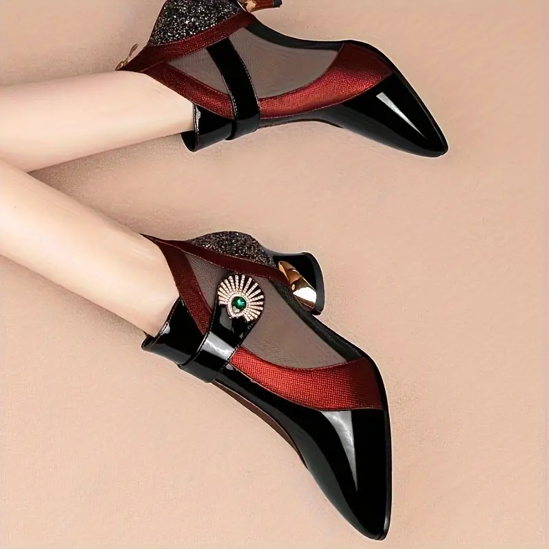Women's Colorblock Trendy Mesh Shoes