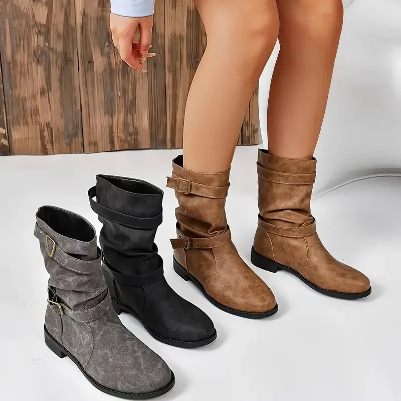 Women's Retro Western Boots