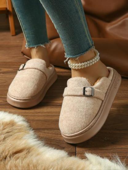 Women's Outdoor Plush Slippers