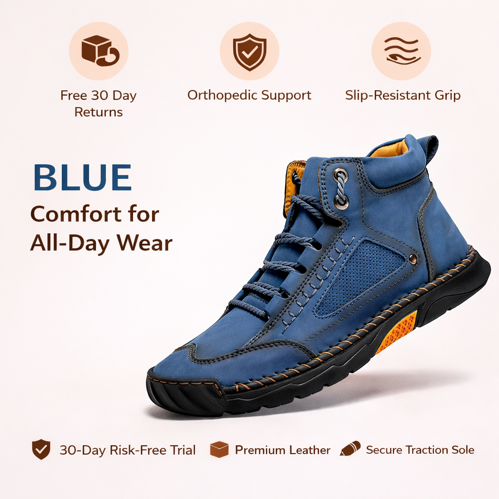 Men’s Comfort Leather Boots
