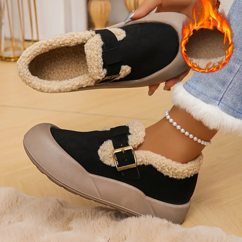 Women's Warm Fleece-Lined Cozy Boots
