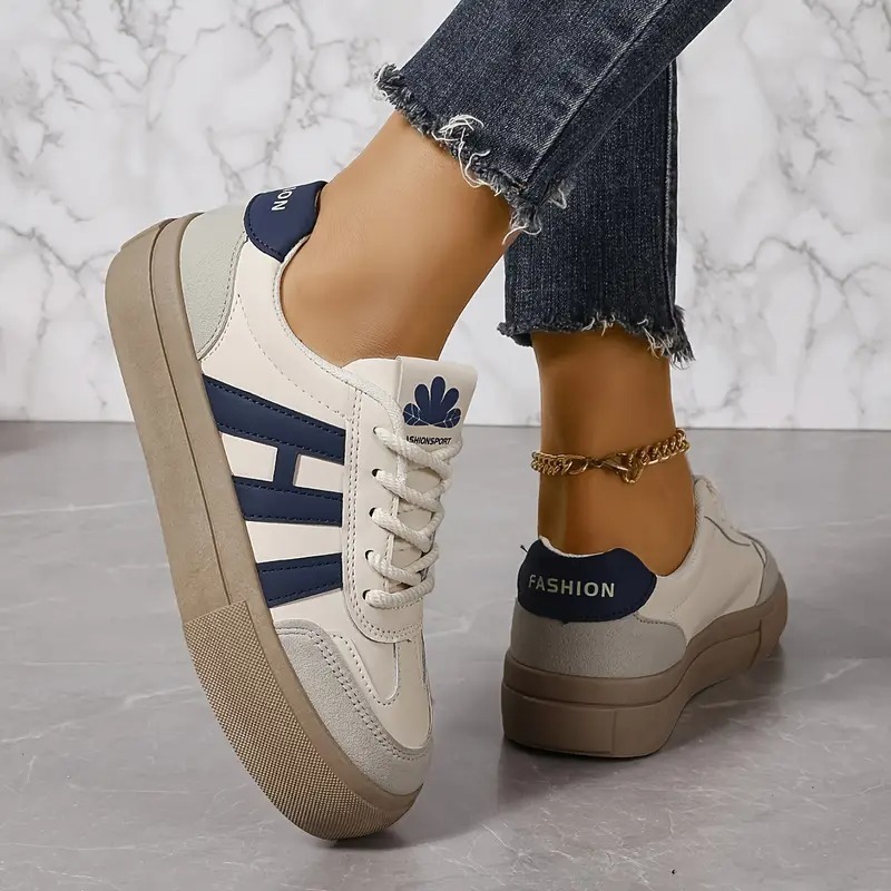 Women's Colorblock Trendy Sneakers