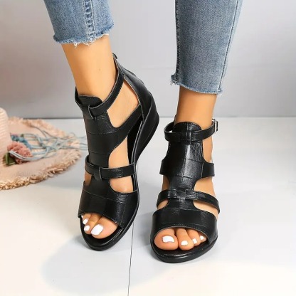 Women's Ankle Strap Roman Sandals
