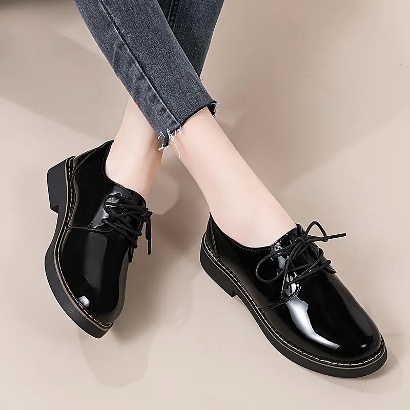 Women'S Synthetic Cover Oxford Shoes