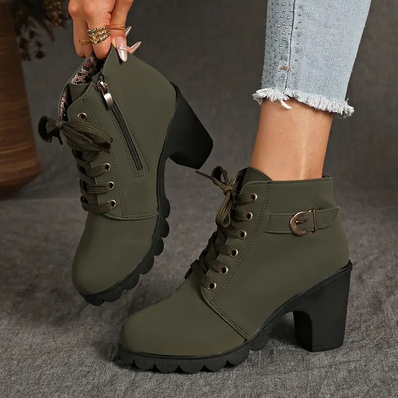 Women's Platform Wedge Boots