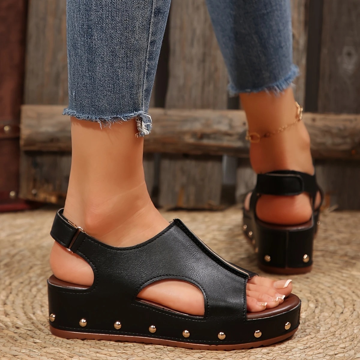 Women'S Comfortable Wedge Sandals