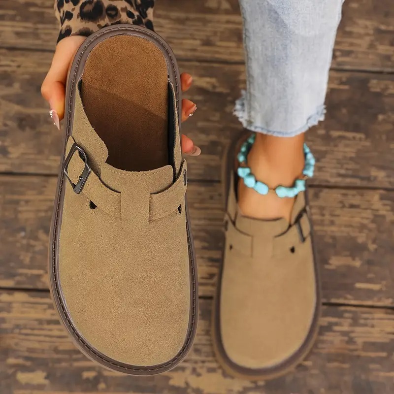 Retro Casual Buckle Loafers
