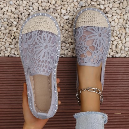 Breathable Mesh Slip-On Loafers