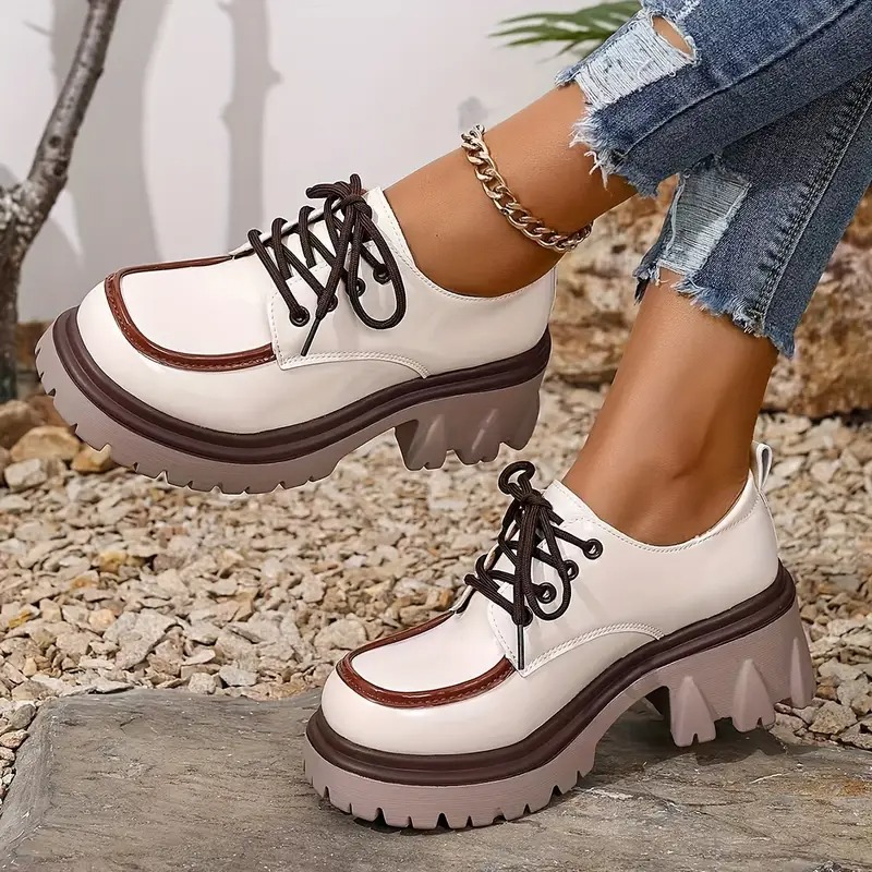 Women's Glossy Casual Slip-On Loafers