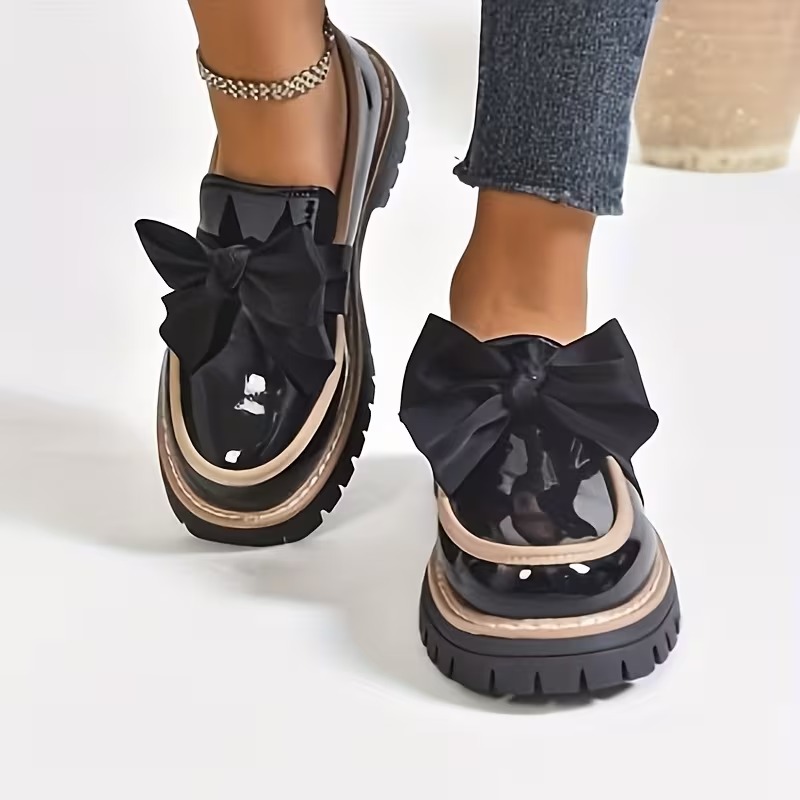 Women's British Vintage Penny Loafers