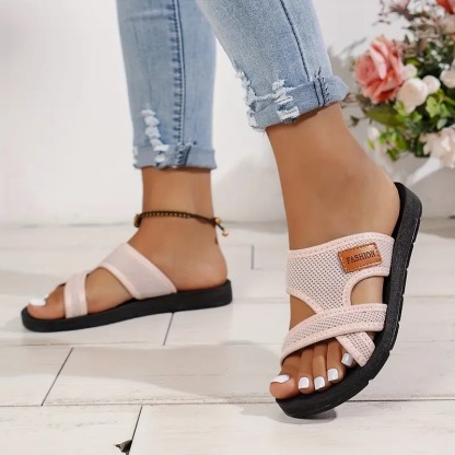 Women's Breathable Mesh Slide Sandals