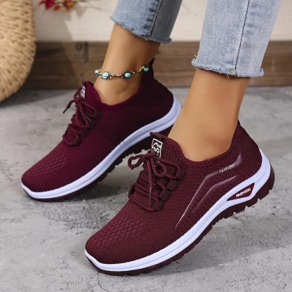 Women's Casual Lace-Up Sneakers