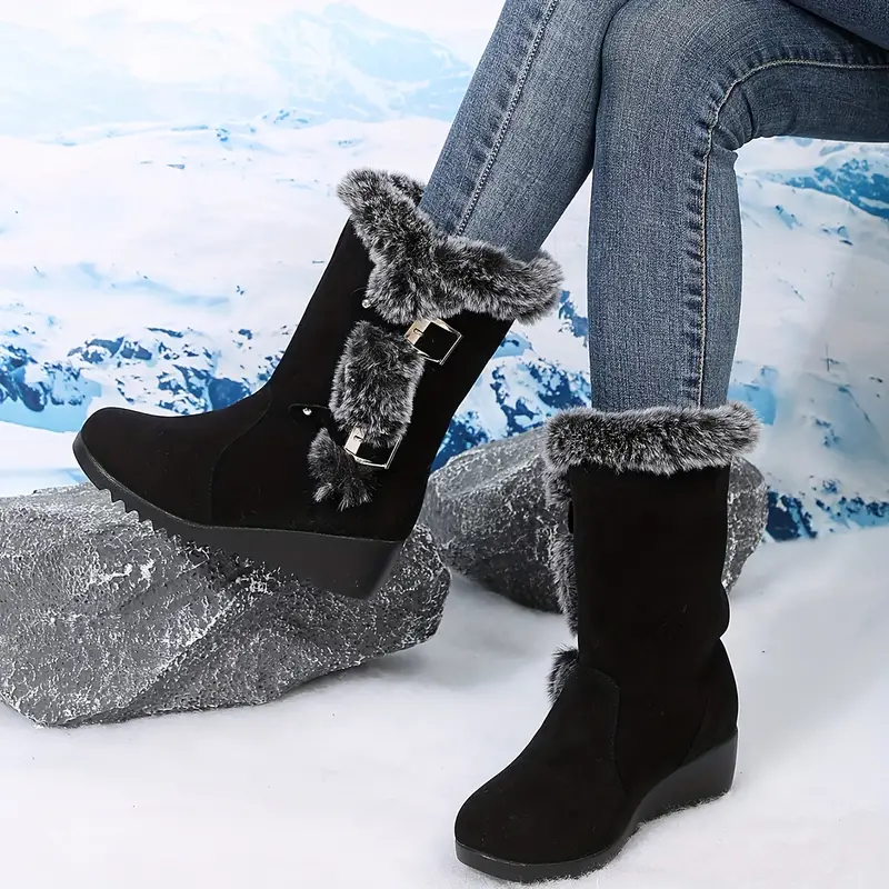 Women's Wedge Heeled Boots