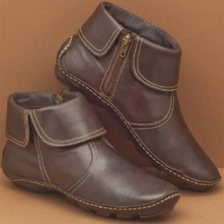 Womens Vintage Leather Boots