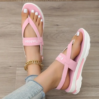 Women's Platform Thong Sandals