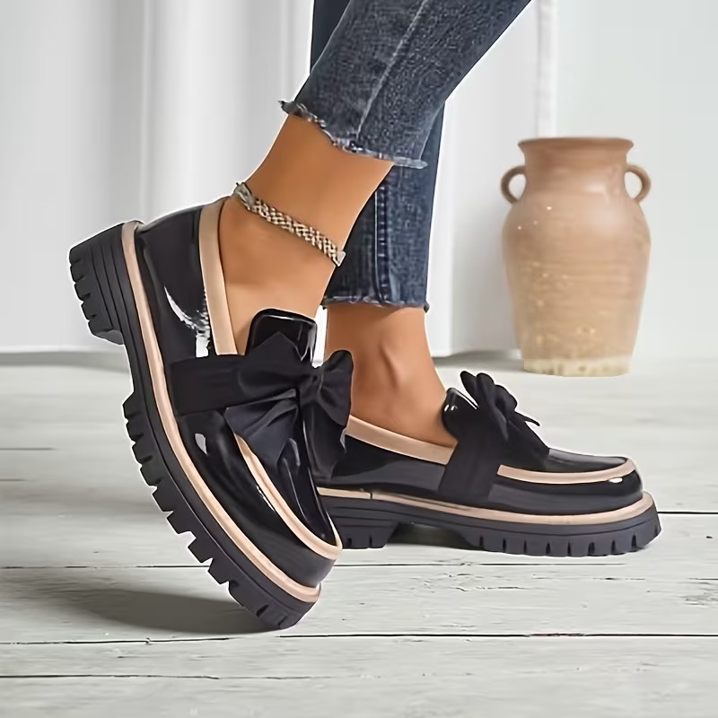 Women's British Vintage Penny Loafers