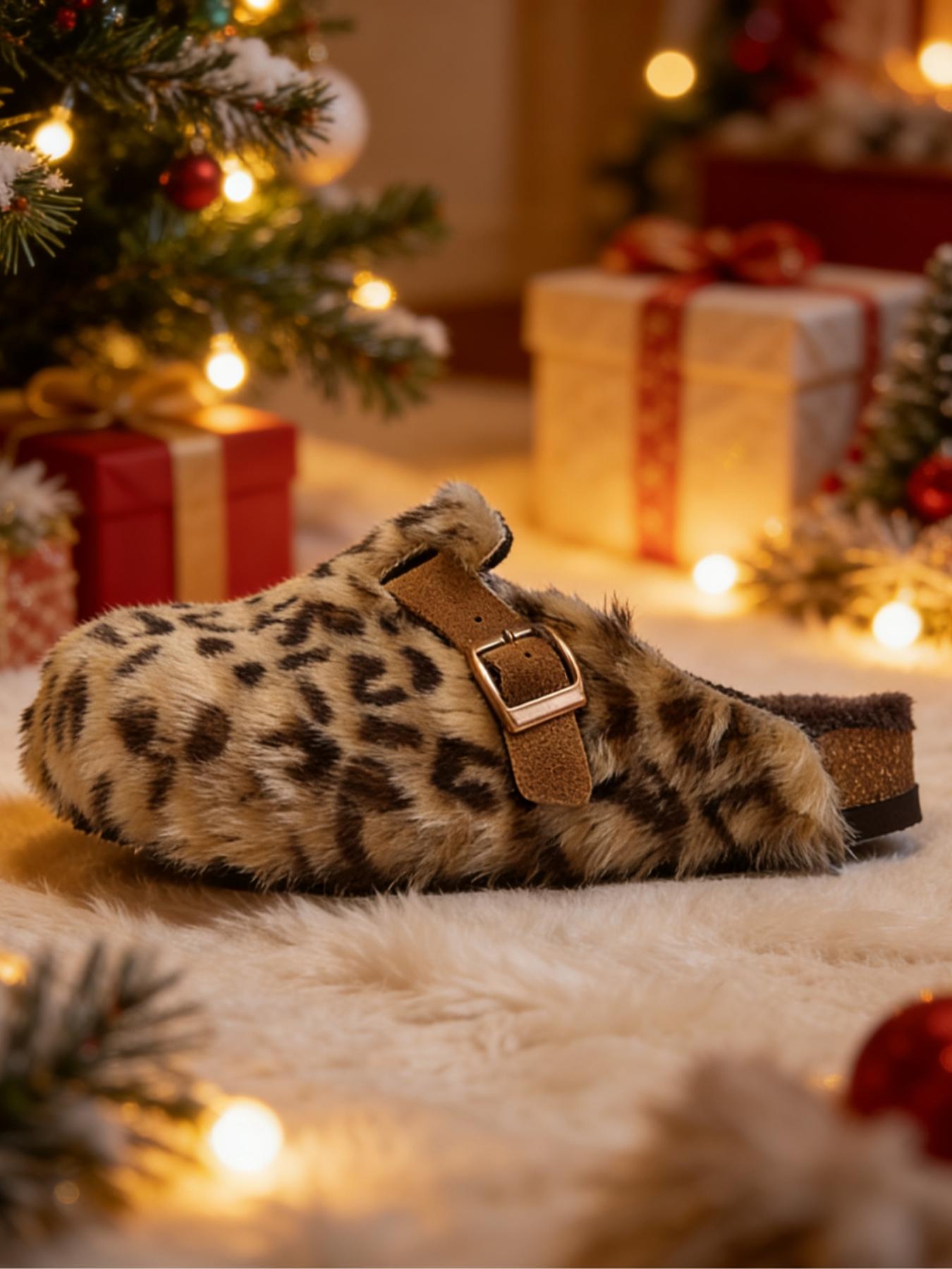 Womens High-Quality Faux Fur Non Slip Slippers