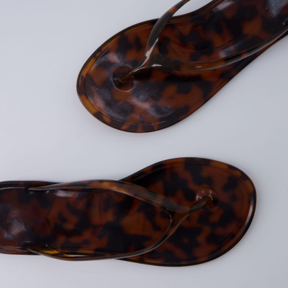 Cushionaire Splash Jelly Flip Flops for Women