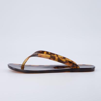 Cushionaire Splash Jelly Flip Flops for Women