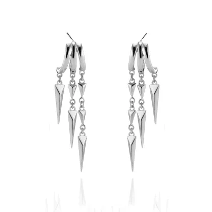 14K Gold Plated Long Tassel Earrings for Women