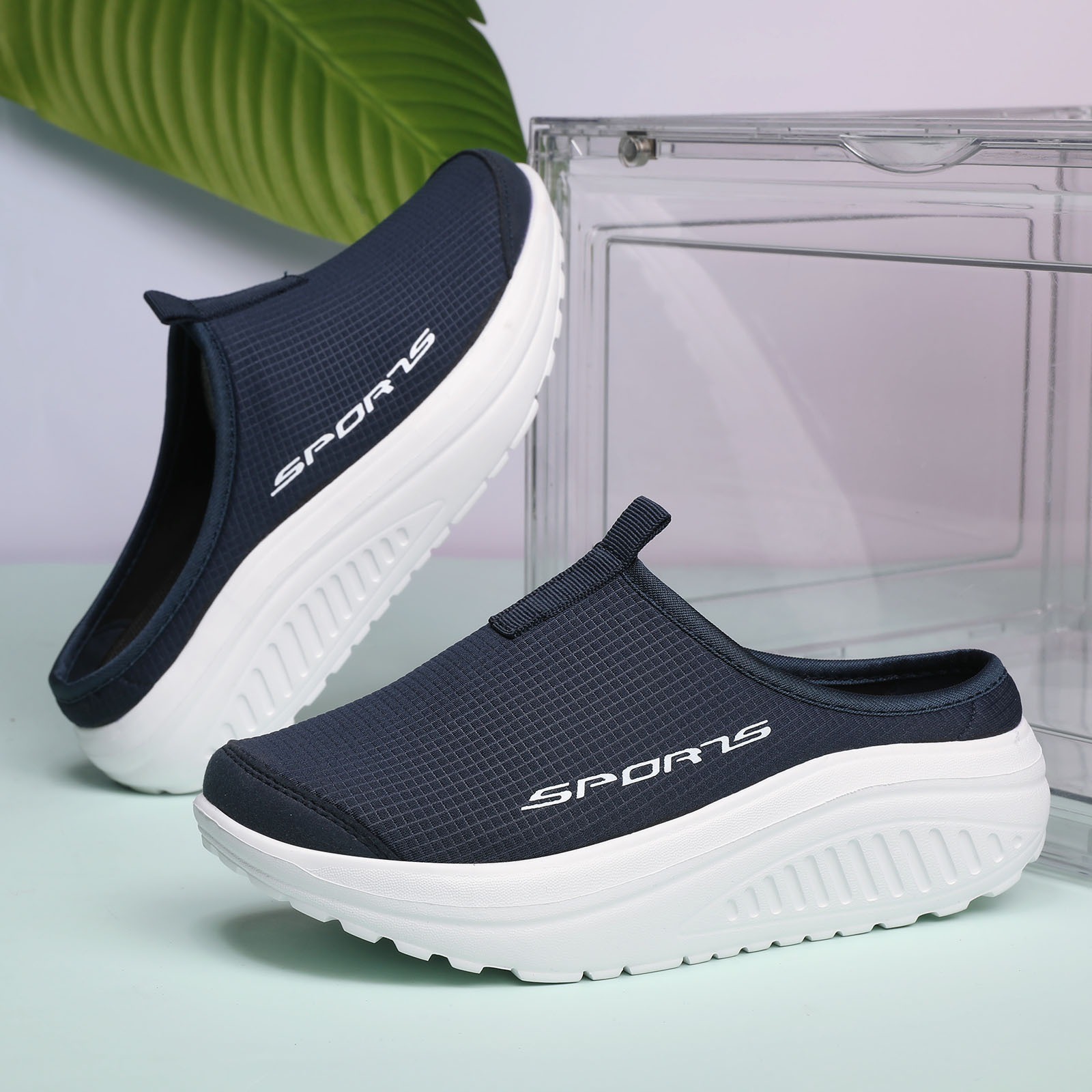 Women's Breathable Mesh Slip-On Sneakers