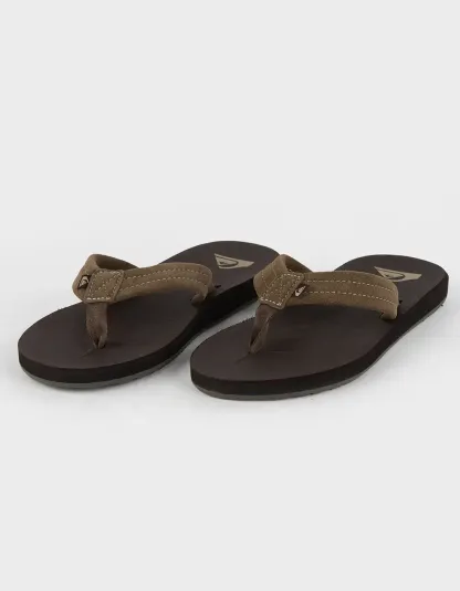 Carver Suede Mens Flip Flops