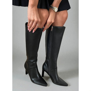 Women's Knee High Heeled Boot