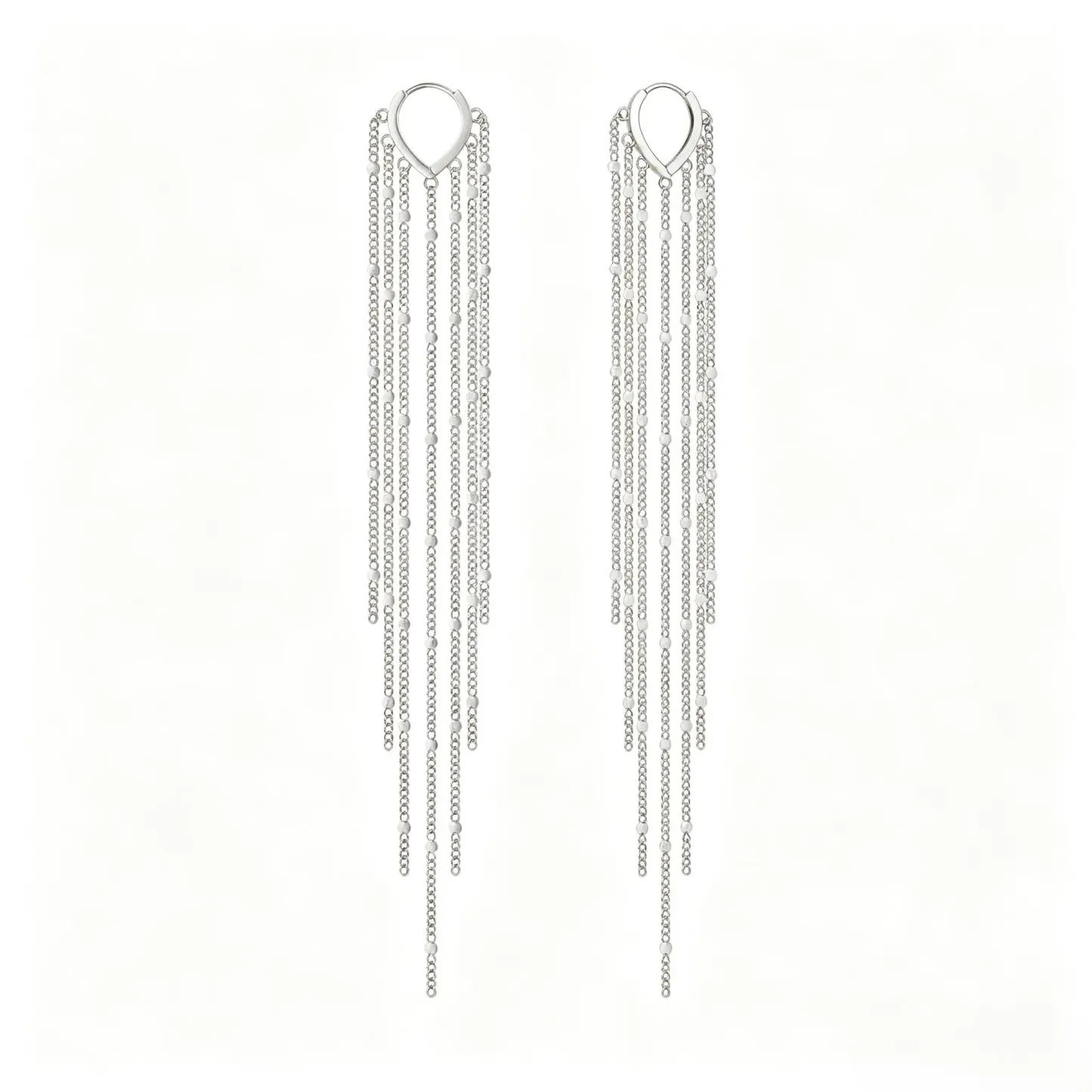 14K Gold Plated Long Tassel Earrings for Women