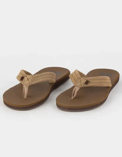 Carver Suede Mens Flip Flops