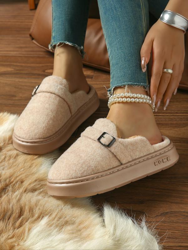 Women's Outdoor Plush Slippers