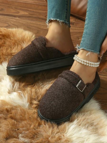 Women's Outdoor Plush Slippers