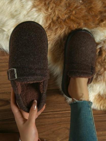Women's Outdoor Plush Slippers