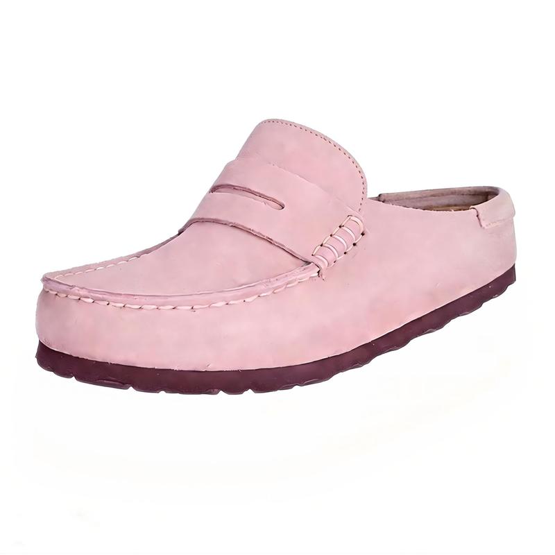 Women's & Men's Genuine Suede Penny Loafer Slip