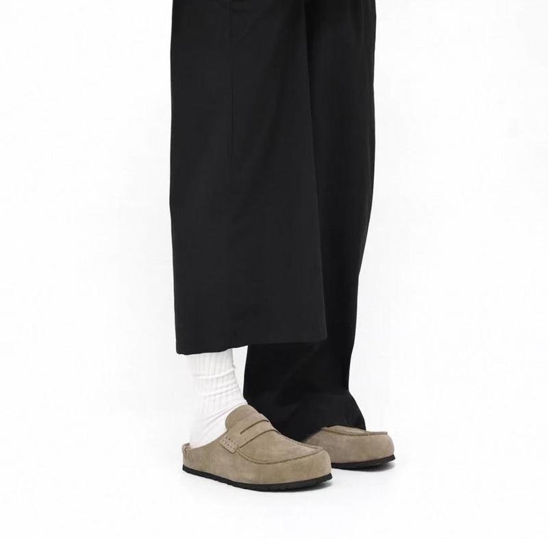 Women's & Men's Genuine Suede Penny Loafer Slip