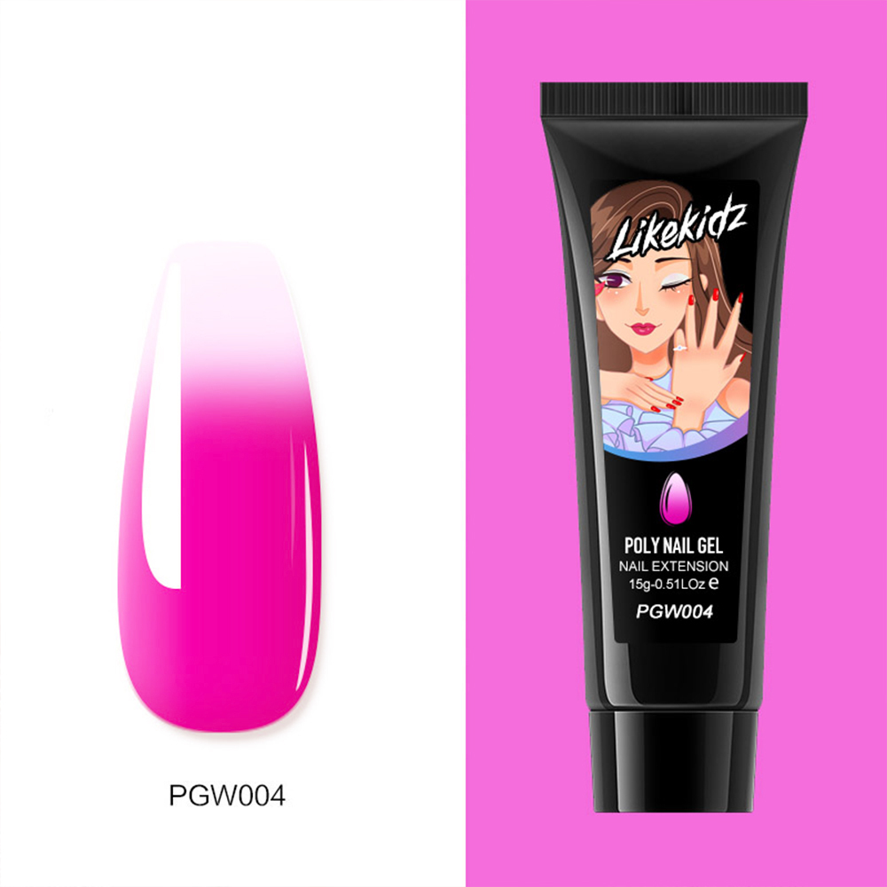 Poly Nail Gel - Rose Purple