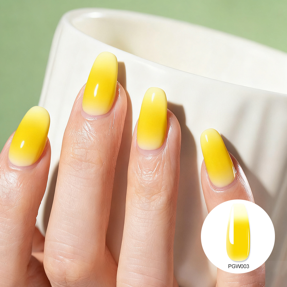 Poly Nail Gel - Light Yellow