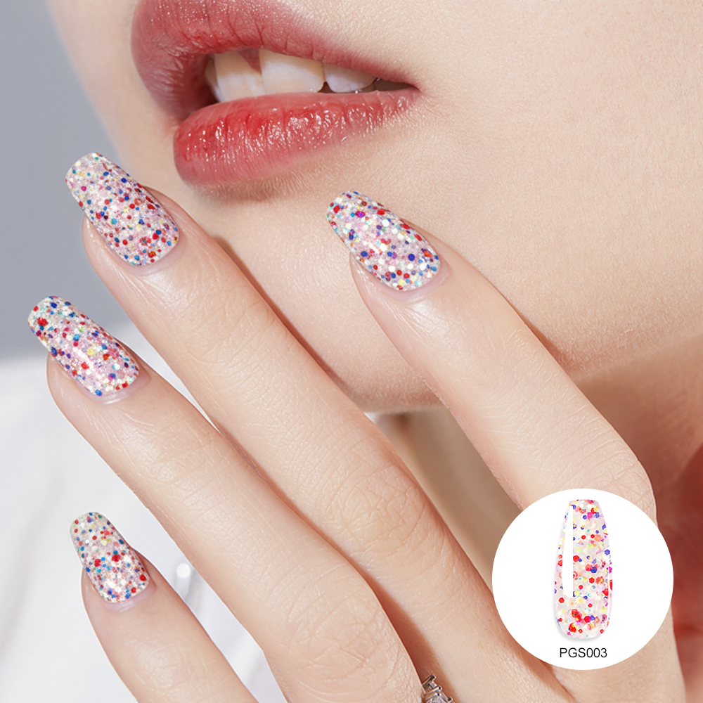 Puce Red Poly Nail Gel